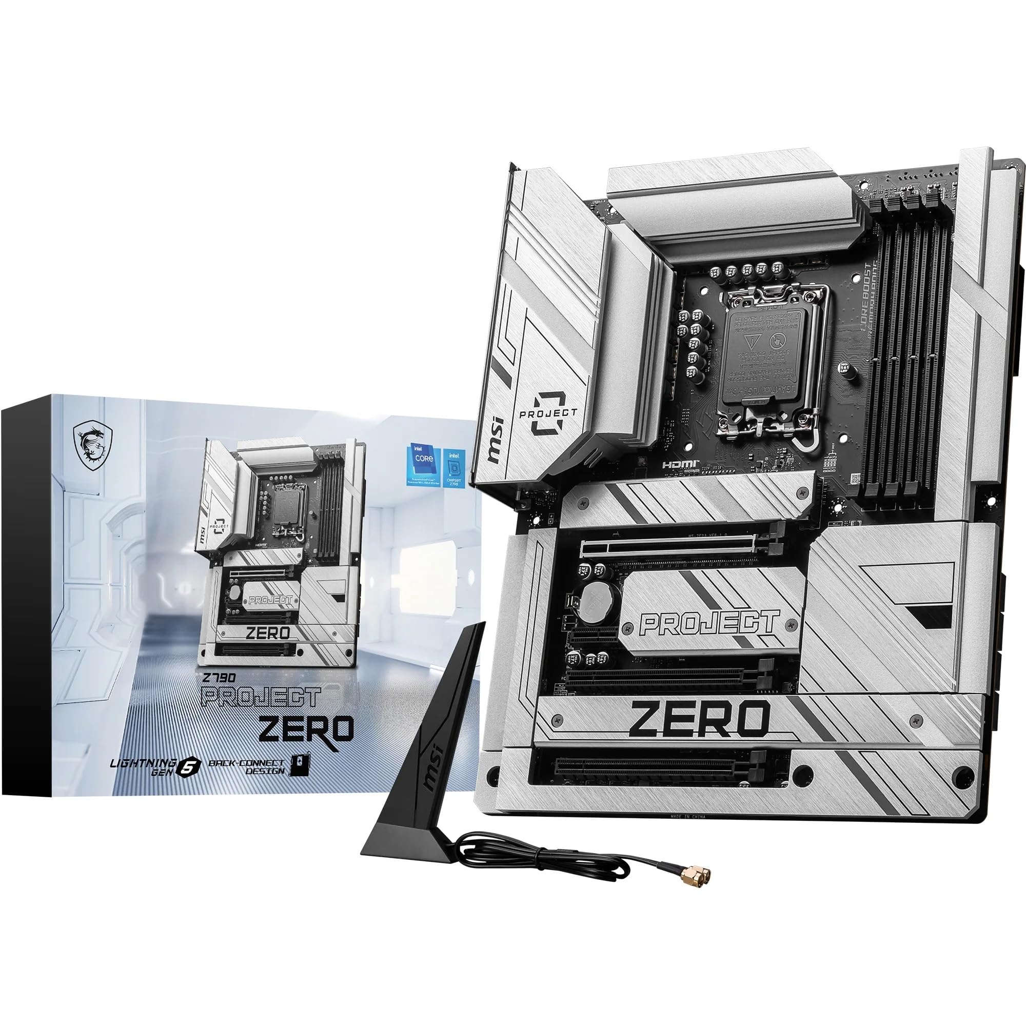 MSI Z790 Project Zero Back-Connect ATX Motherboard